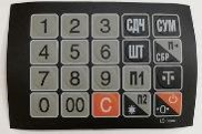 MER327L015 Пленка клавиатуры (327 LED/LCD) в Иркутске