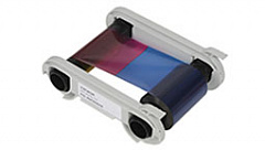 Полноцветная лента  (YMCKOK) для двусторонней печати на 200 оттисков с чистящим роликом в Иркутске